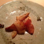 鮨 さかい - 2015　12月　ホッキの炙り　っだったか？