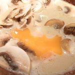 スブリム - ランチコース 4830円 の発酵マッシュルーム 卵