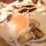 スブリム - ランチコース 4830円 の発酵マッシュルーム 卵