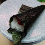 天下寿司 - 筋子手巻き