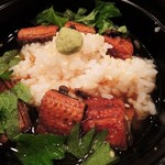 てんぷらこざき - そして〆は、うなぎ茶漬け～！
      