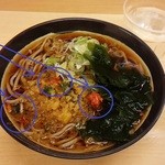 立ち食いそば 元 - 朝そば　320円