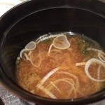 神保町 傳 - 味噌汁