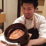 長谷川さんと桜海老御飯