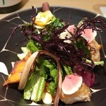 神保町 傳 - 畑野菜 ロマネスコ チコリ
      