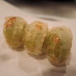 てんぷらこざき - 6品目はぎんなん。