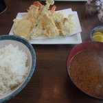 天ぷら 水谷 - 天ぷら定食