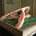 松川 - 間人蟹の足