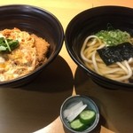 麺匠の心つくし つるとんたん - かつ丼（￥1380）