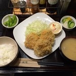 成蔵 - シャ豚ブリアンかつ定食