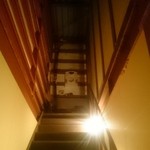 千翠 - 入口へ続く階段