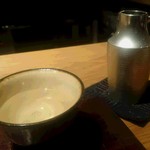 千翠 - 日本酒はちろりに入れてくれますよ(^^)/