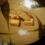 千翠 - 季節野菜の素揚げ