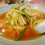 中華菜家 黄河 - ネギラーメン