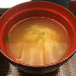 Tendon Tenya - お味噌汁