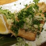 梅月 - 煮穴子(ねぎ塩)