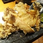 梅月 - 色々きのこの天ぷら