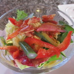 六角堂 - 料理長銘々「美人サラダ」は10種類以上、どれも新鮮シャキシャキ