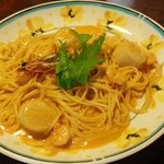 雪詩慕雲 - エビとホタテのトマトクリームソース