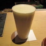 銀座うち山 - 生ビール（プレミアムモルツ）800円