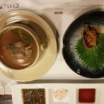 ビフテキのカワムラ - テールのスープとフォアグラ