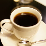 カフェ・ド・ランブル - 2015.12 ブレンドコーヒー カフェ・クレーム 普通カップ ミルク付き（ダブル900円）