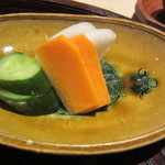 銀座うち山 - 香の物