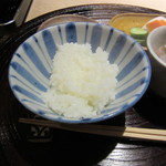 銀座うち山 - 御飯　炊き立て