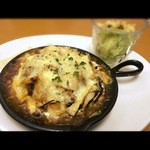 きのこの焼きカレー