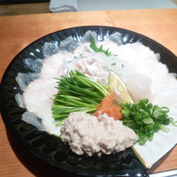 臼杵ふぐ山田や 大分都町店 - 刺身