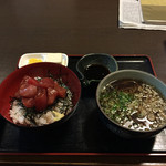 Nihombashi Soba - マグロ丼セットで1200円