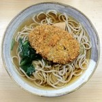 うどんのいなや - コロッケそば