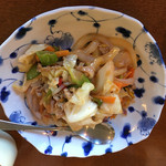 満月 - 豚肉とトマトのピリ辛炒め