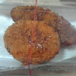 ほっかほっか亭 - コロッケ７０円(税込)＋白身フライ１００円(税込)(2015年12月21日撮影)