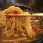 讃州手打ちうどん 我龍 - 味噌煮込みうどん用に仕立てたい。