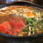 讃州手打ちうどん 我龍 - トマト味噌煮込みうどん