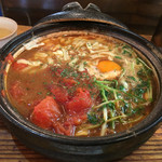 讃州手打ちうどん 我龍 - トマト味噌煮込みうどん