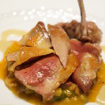 フォリオリーナ・デッラ・ポルタ・フォルトゥーナ - 鳩肉、砂肝、心臓、レバー