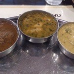 アーンドラ・ダイニング - (new)・2015.11 1回目：○マトンララ(辛口)、◎メティチキン(中辛)、◎ゴビマトル(甘口)