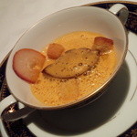 レストラン シャンボール(リーガロイヤルホテル大阪) - フォアグラの濃厚茶碗蒸しですね～♪