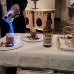 レストラン シャンボール(リーガロイヤルホテル大阪) - ブランデーで仕上げる