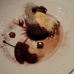 レストラン シャンボール(リーガロイヤルホテル大阪) - チョコのアイスボール