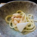 山猫軒 - すっかり定番の、タラの白子スパゲッティ