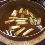 料亭 金鍋 - 八丁味噌と九州味噌のブレンド