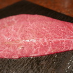 焼肉うしごろ - くり（肩の部分）の薄切り