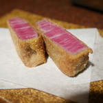 見事な揚げ具合のヒレカツ