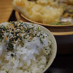 天ぷら海鮮 五福 - ふりかけふりふりね。