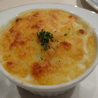 レストラン香味屋 - 2015.12③海老マカロニグラタン（ハーフ）～♡