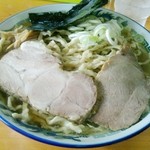 ケンちゃんラーメン - 普通もり うす口 油ぽく