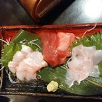 魚 串 ＢＡＲ - ガタナギ　マグロ　カワハギ